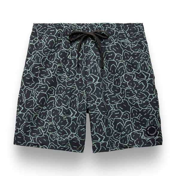 Men's board shorts with secure pocket and UPF 50+ protection