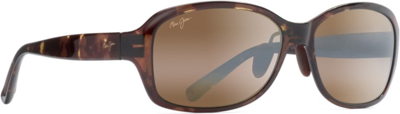 Maui Jim Koki Beach polarized sunglasses for women, featuring HCL Bronze lenses and a sleek frame design