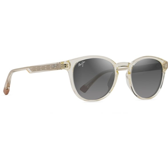 Maui Jim Hiehie round polarized sunglasses front view