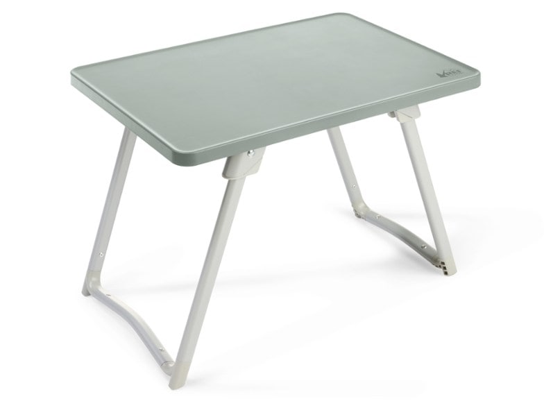 EcoCamp Foldable Camping Table in use at a campsite