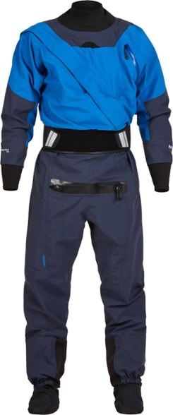NRS Axiom Men's Waterproof Dry Suit for kayaking, front view