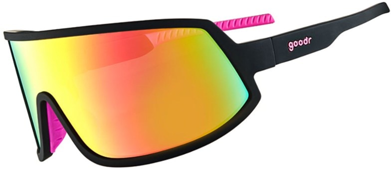 Side view of Wrap G sunglasses with polarized lenses for cycling and running