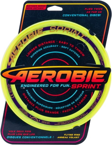 Aerobie Sprint Ring in action during a park game