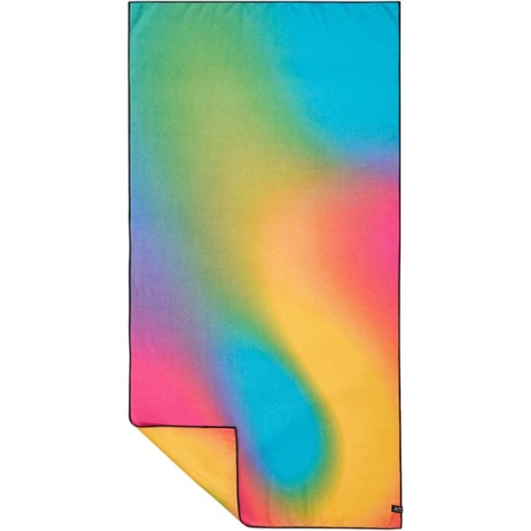 Close-up of the Bodhi Performance Quick-Dry Towel's terry texture highlighting absorbency