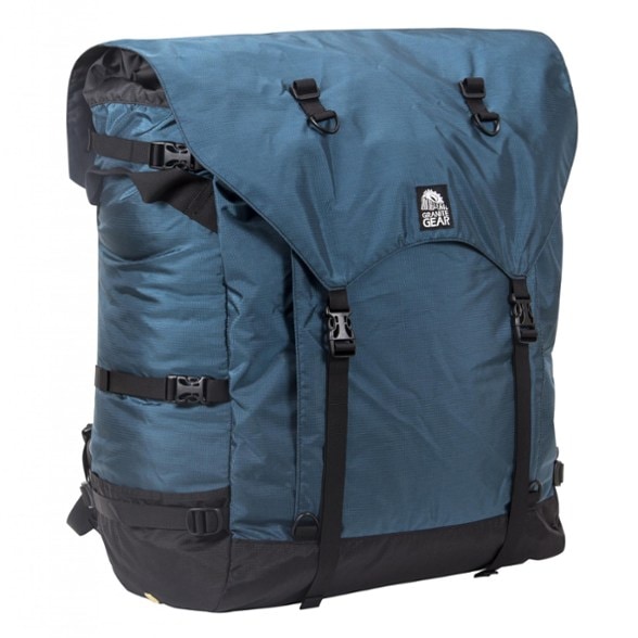 Granite Gear Superior One canoeing backpack with padded straps, ideal for portage.