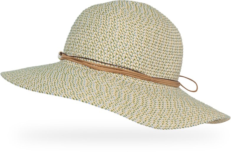 Close-up of SunWander BreezeGuard UPF 50 Hat showing woven texture and decorative band