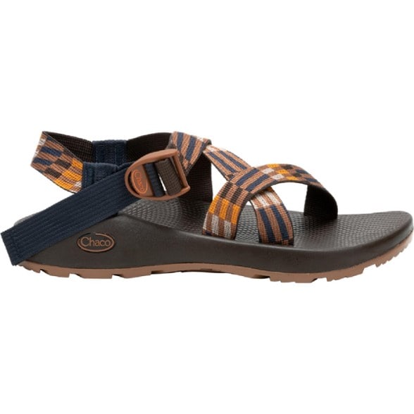 Side view of men's Chaco Z/1 sandals showing adjustable straps and durable sole for all-day wear.