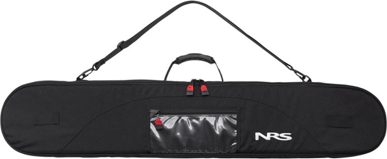 ProTravel Cordura Kayak Paddle Bag with fleece lining, closed and ready for travel