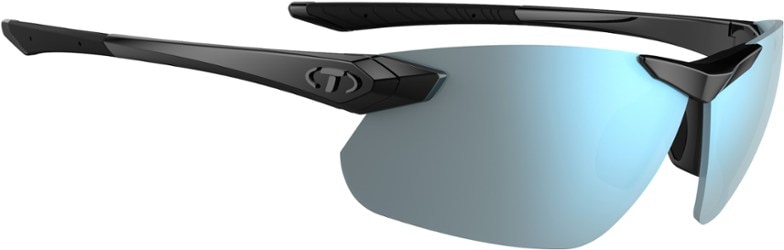 Lightweight polarized sunglasses for hiking with rubber earpads
