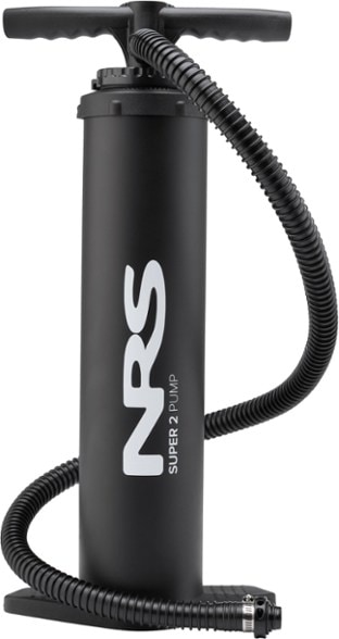 NRS Super 2 pump showcasing its dual-chamber design for efficient inflation.
