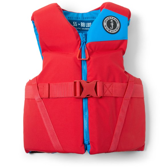 Mustang Survival Rev Youth Life Vest - Kids PFD for active water lovers