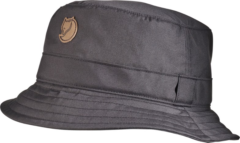 Top view of Fjallraven TrailGuard showing sun-shielding brim and water-resistant material