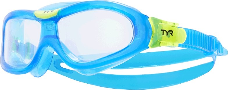 TYR Orion Youth Swim Mask for kids in blue, perfect for pool use