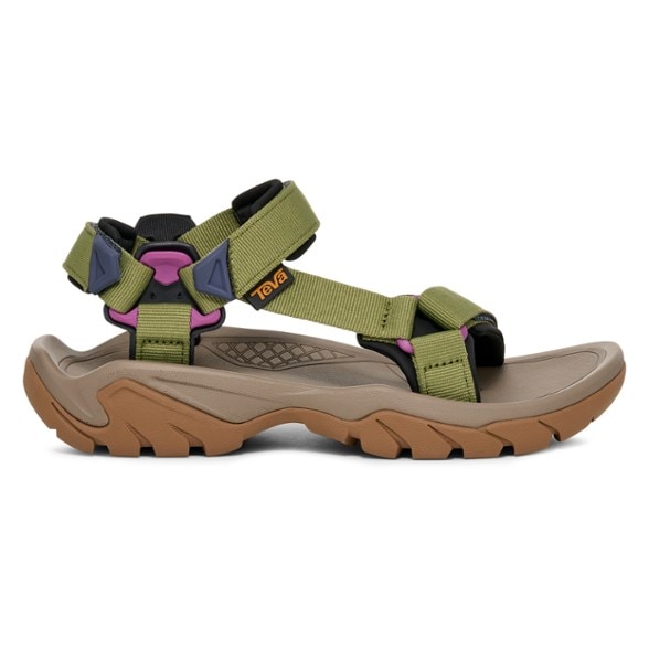 Teva Terra Fi 5 women's hiking sandals with adjustable straps and supportive soles for trail walking