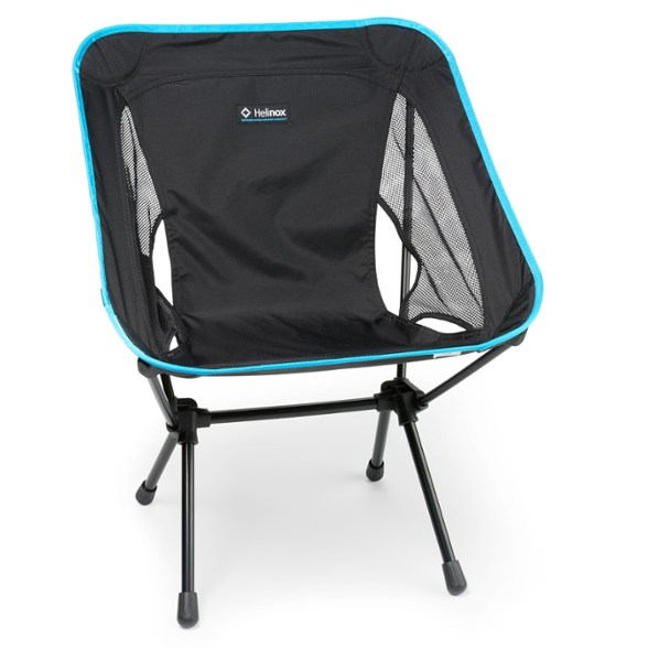 Helinox Chair One (Re) with mesh ventilation, perfect for camping trips.