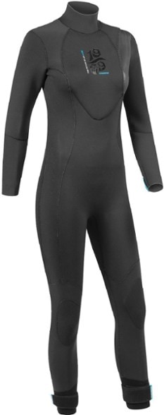 Women's full wetsuit for surfing and watersports