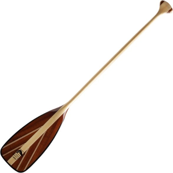 Java ST canoe paddle showcasing the pinstripe blade and Rockgard protection.