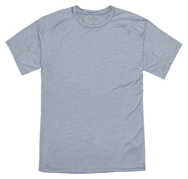 Men's UPF sun protection T-shirt in action during water sports