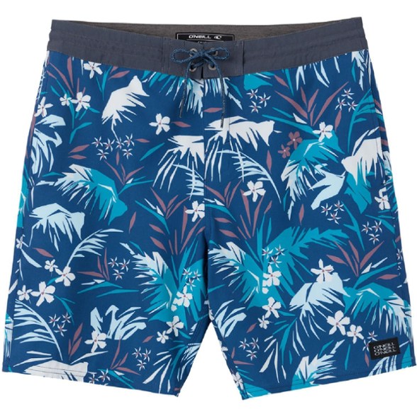 Men's Cruzer board shorts modeled at beach, showcasing side pockets and fit