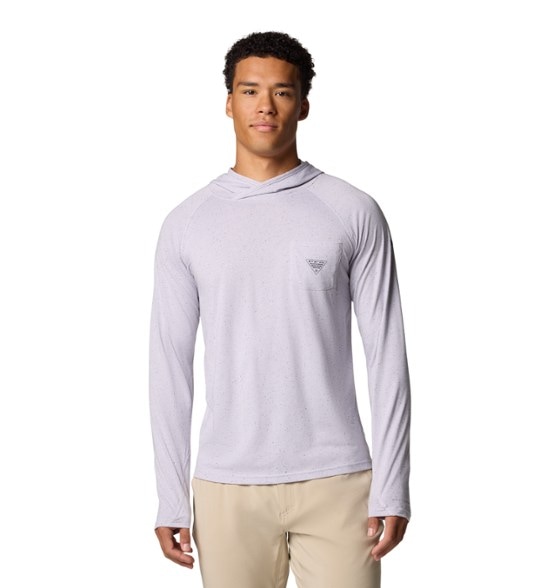 Columbia PFG Men's UV Protection Fishing Hoodie - front view
