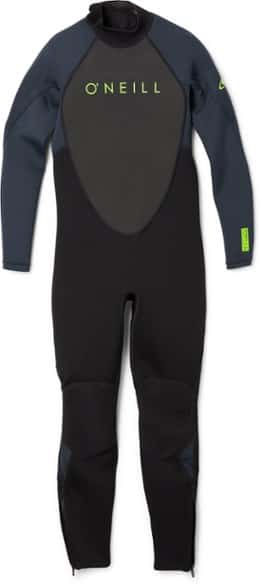 O'Neill Reactor 2 kids' full-zip wetsuit front view