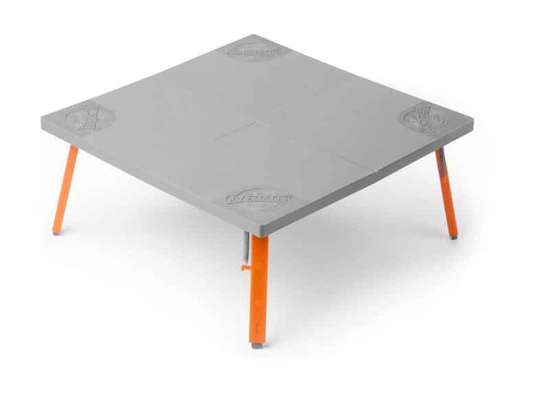 Portable Adventure Table on a picnic site with thermos and snacks