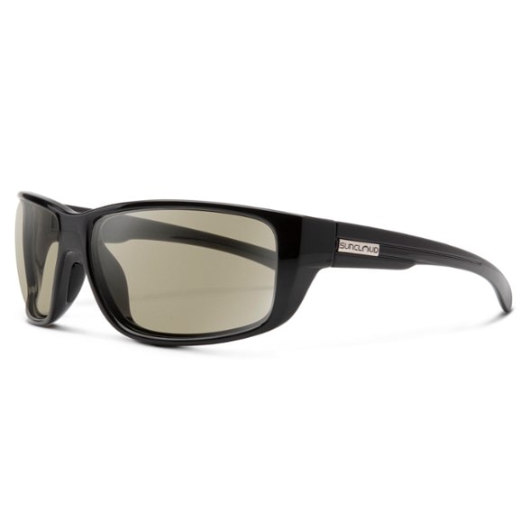 Suncloud Milestone polarized sunglasses shown from the front, perfect for outdoor activities.