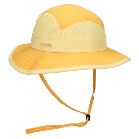 Kids wearing SunShield Boonie Hat while hiking