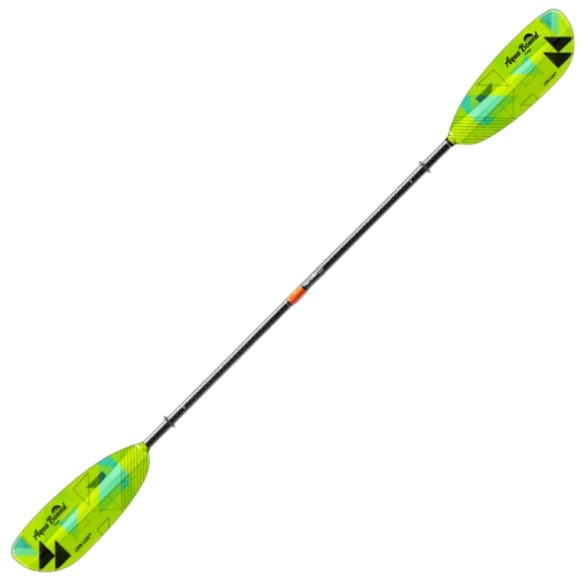 AquaGlide Fiberglass 2-Piece Kayak Paddle with Lam-Lok Technology - Side View