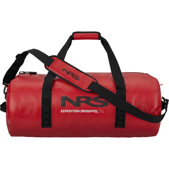 Aquaguard Pro 70L waterproof duffel bag for kayaking, side view