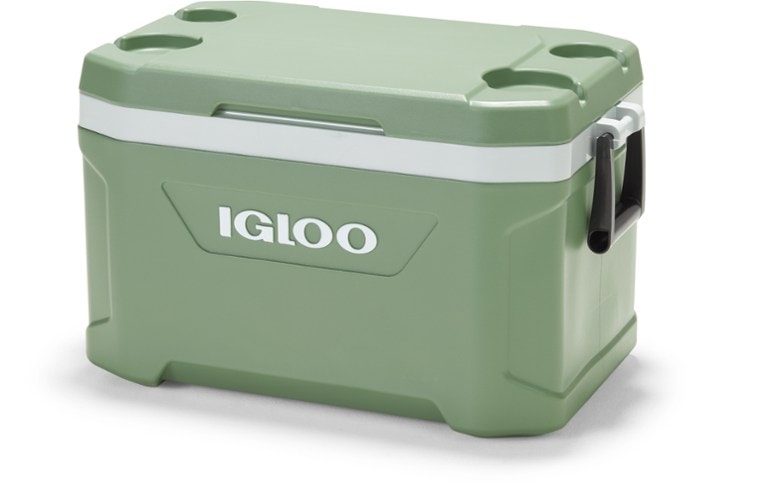 EcoCool 52 quart cooler with ample space for drinks and snacks, ideal for outdoor adventures
