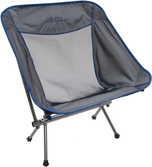 Alpine Escape Lightweight Camping Chair shown open in a scenic park setting.