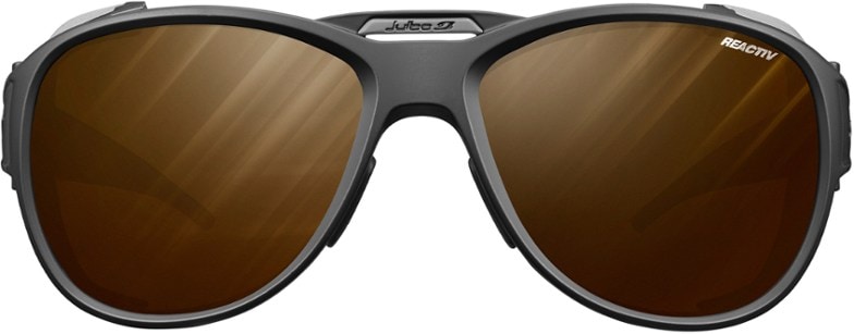 Side view of Explorer 2.0 glacier sunglasses with removable side shields