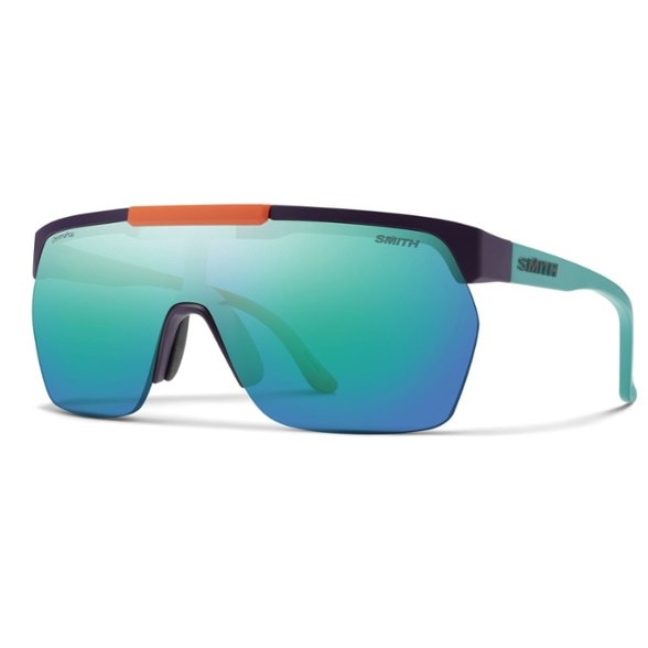 Smith XC ChromaPop sunglasses from the front showing the large shield lens and heritage design