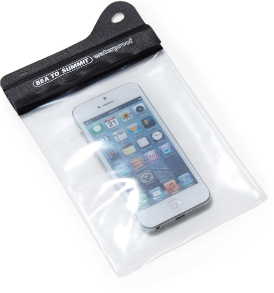 Sea to Summit TPU Accessory Case - Medium being used during kayaking