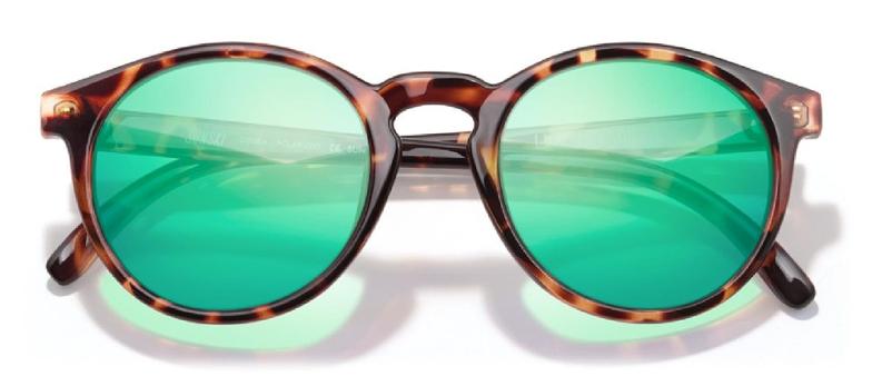 Dipseas polarized sunglasses on rocky shoreline – ideal outdoor sunglasses
