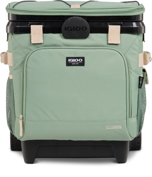 Eco-Friendly 36-Can Insulated Roller Cooler with wheels and handle