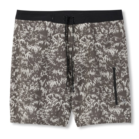Men's WaveMaster board shorts showing the neoprene waistband and stretch fabric.