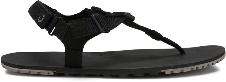 Xero H-Trail sandals on a trail, showcasing their grip and comfort