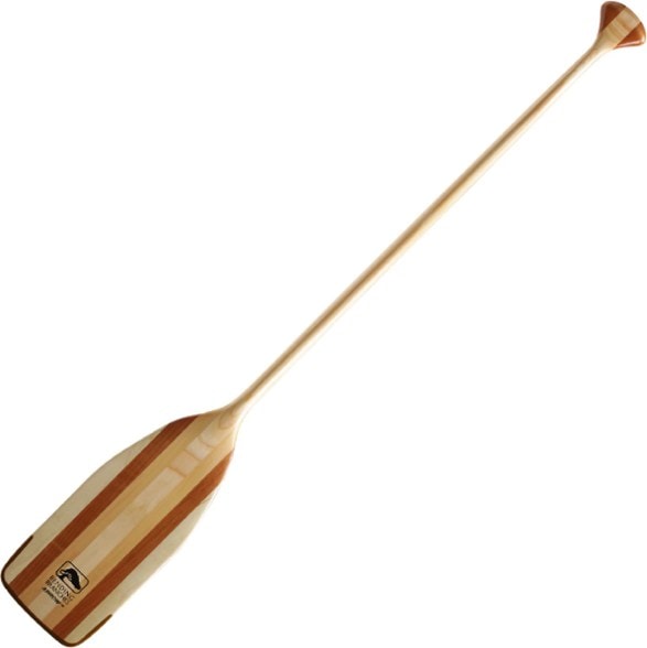 Arrow canoe paddle showing the lightweight wooden blade and ergonomical grip