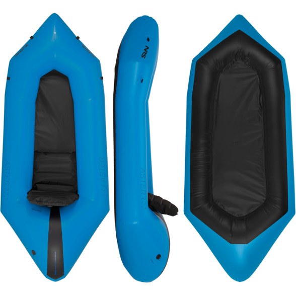 Close-up of the durable TPU-coated nylon surface of the packraft