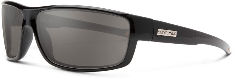 Front view of Suncloud Adventure Polarized Sunglasses with gray lenses