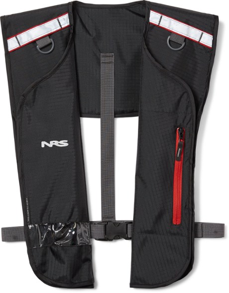 Otto Matik Auto-Inflating Life Jacket worn while stand-up paddleboarding