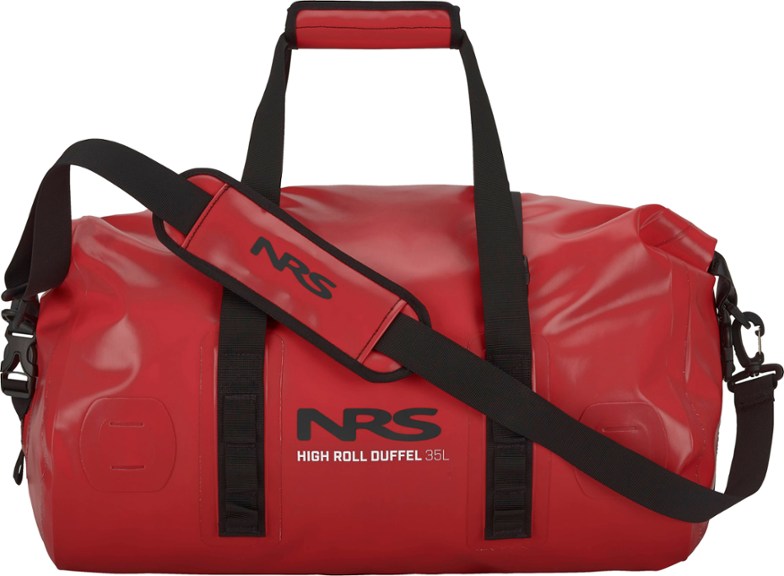 WaterQuest Pro Duffel Dry Bag in use during kayaking adventure