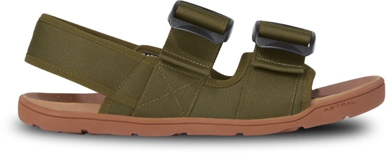 Astral Webber sandals from the side, highlighting adjustable straps for a secure fit during adventures.