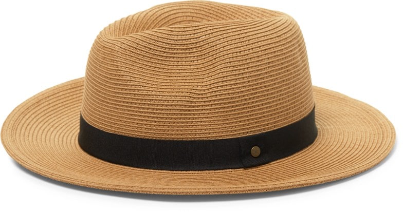Havana Adventure Sun Hat on a sunny beach, showcasing its stylish design and wide brim.