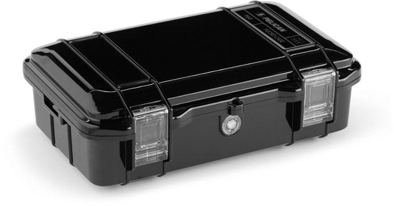 Pelican M60GP Micro Case for GoPro Hero 12—closed with latches secured