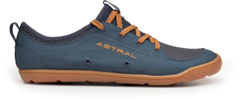 Men's Loyak water shoes in action during a kayaking trip