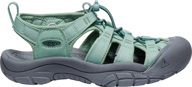 KEEN Newport H2 sandals women's hiking - side view showing grippy soles