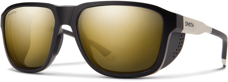 Smith Embark Glacier polarized sunglasses for skiing in snow-covered mountains